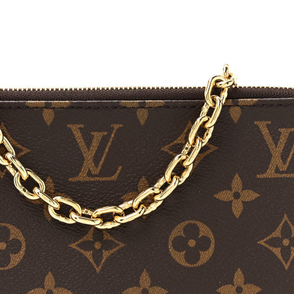 Louis Vuitton Monogram Chain Pochette Accessories 7 of 11