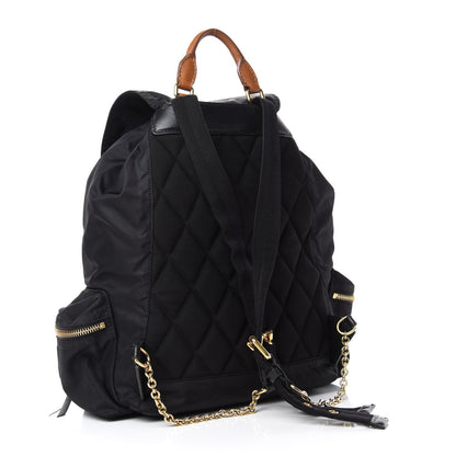 Burberry Nylon Large Rucksack Backpack Black 2 of 9