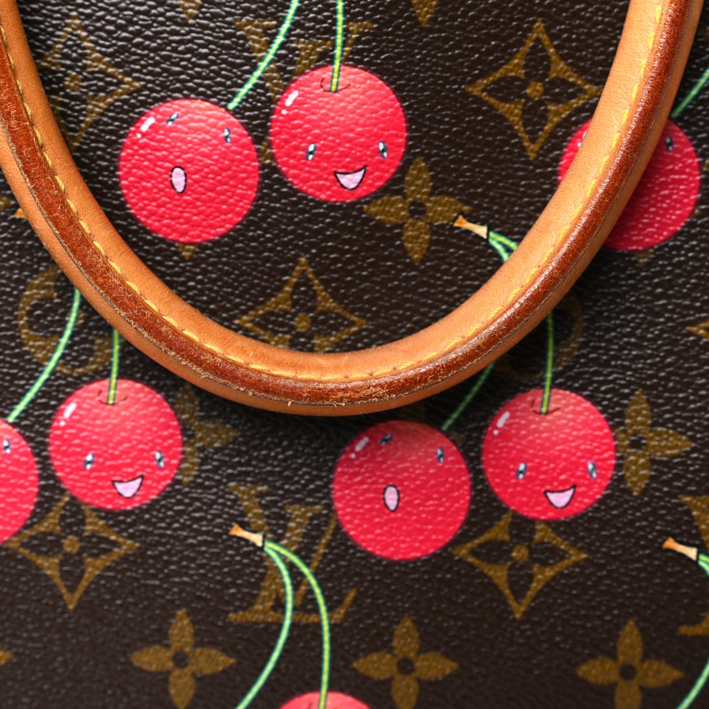 Monogram Cerises Sac Plat