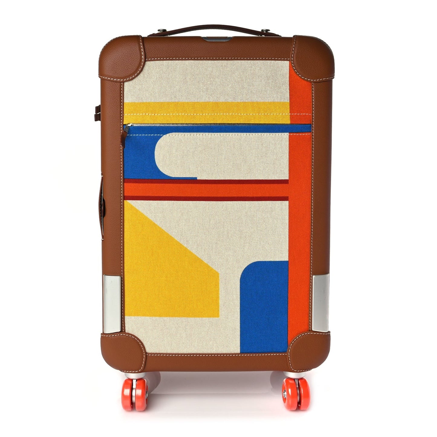 Canvas Taurillon Regate RMS Rolling Trolley Luggage Multicolor