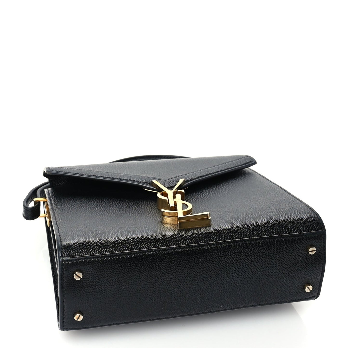 Grain de Poudre Mini Classic Monogram Cassandra Top Handle  Black