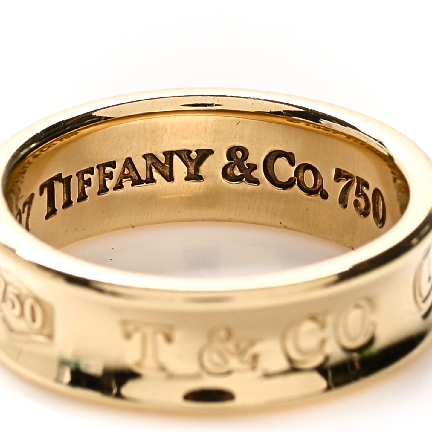 18K Yellow Gold 1837 Band Ring 52 6