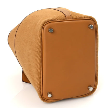 Hermes Toile Goeland Swift Cargo Picotin Lock 18 Sesame 3 of 10