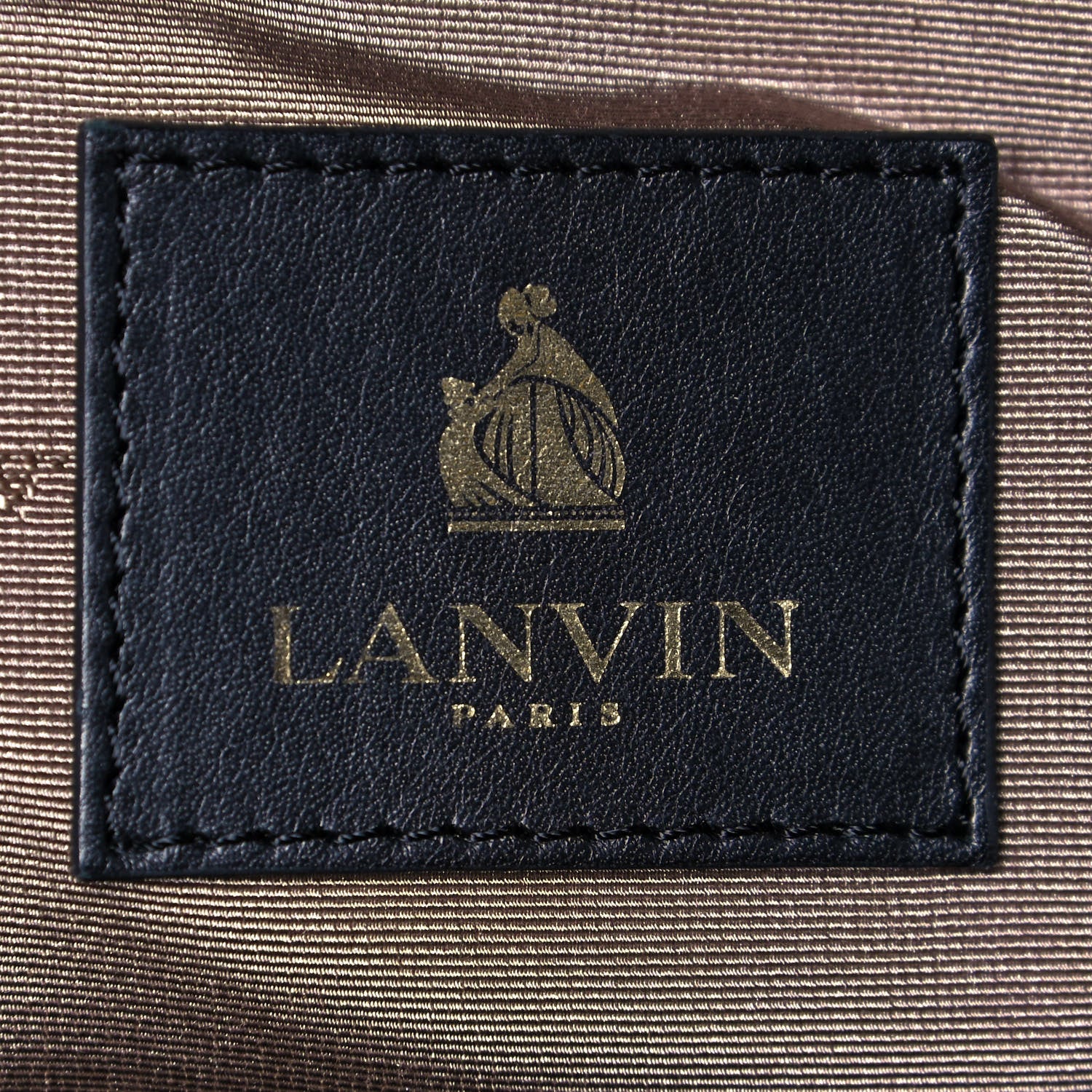 Lanvin Calfskin Padam Bowling Bag Black 6 of 12
