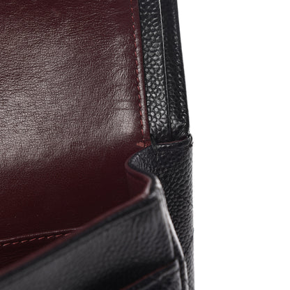 Chanel Caviar Quilted Medium Double Flap Black 15 of 17