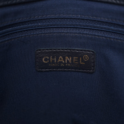 Chanel Caviar Shopping Tote Navy 6 of 18