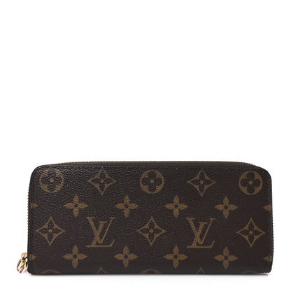 Louis Vuitton Monogram Clemence Wallet Rose Ballerine 1 of 7