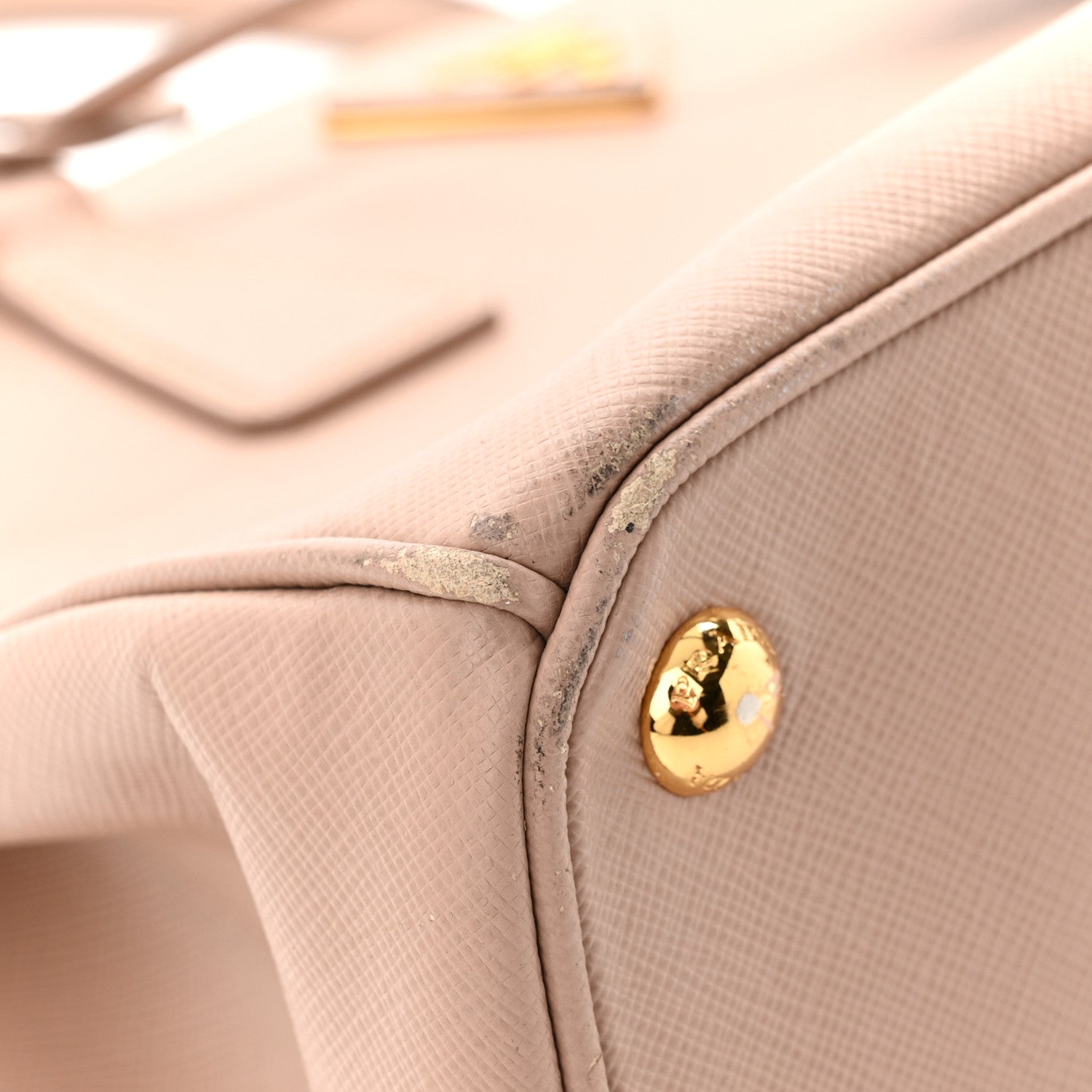 Prada Saffiano Small Galleria Double Zip Tote Cammeo 11 of 18