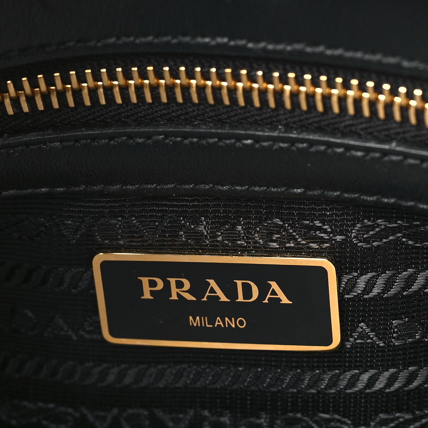 Prada Saffiano Soft Calfskin Double Handle Satchel Black 6 of 10