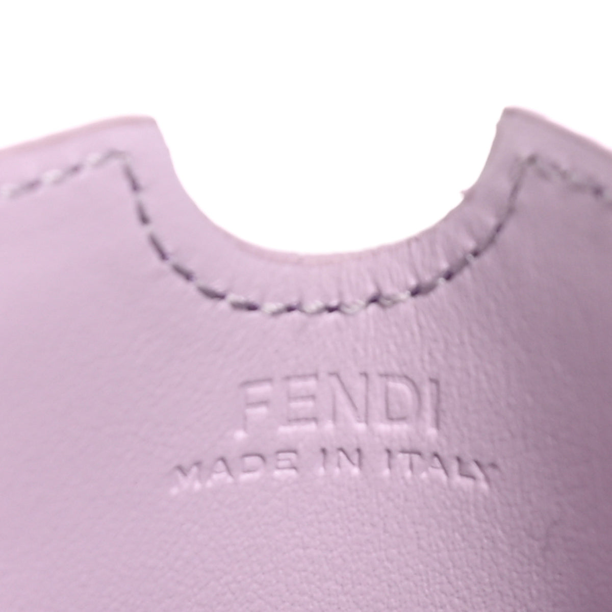 Vitello Cruise FF Diamonds Card Case Lilac