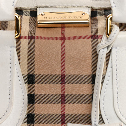 Burberry Haymarket Check Small Gladstone White 17 of 41