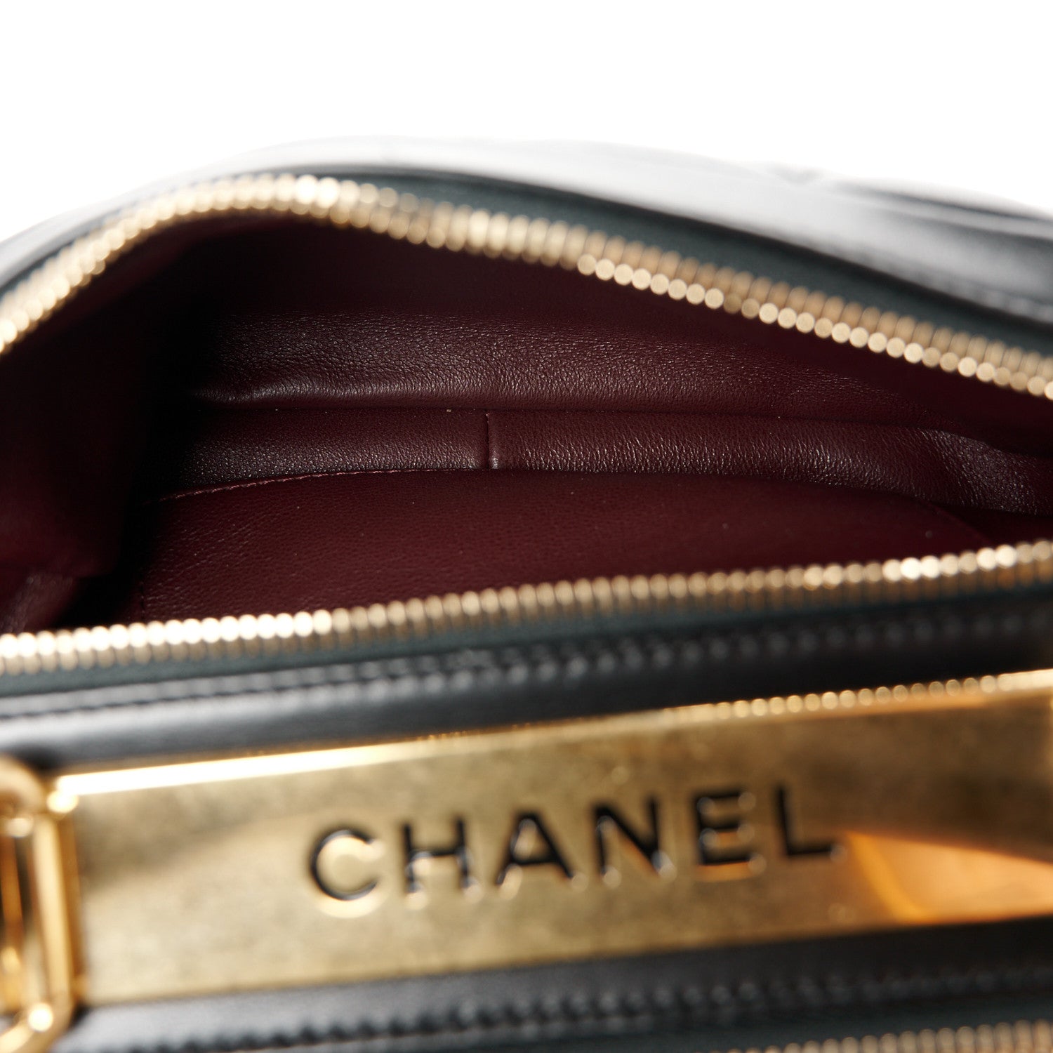 Chanel Lambskin Quilted Medium Trendy CC Bowling Bag Black 6 of 12