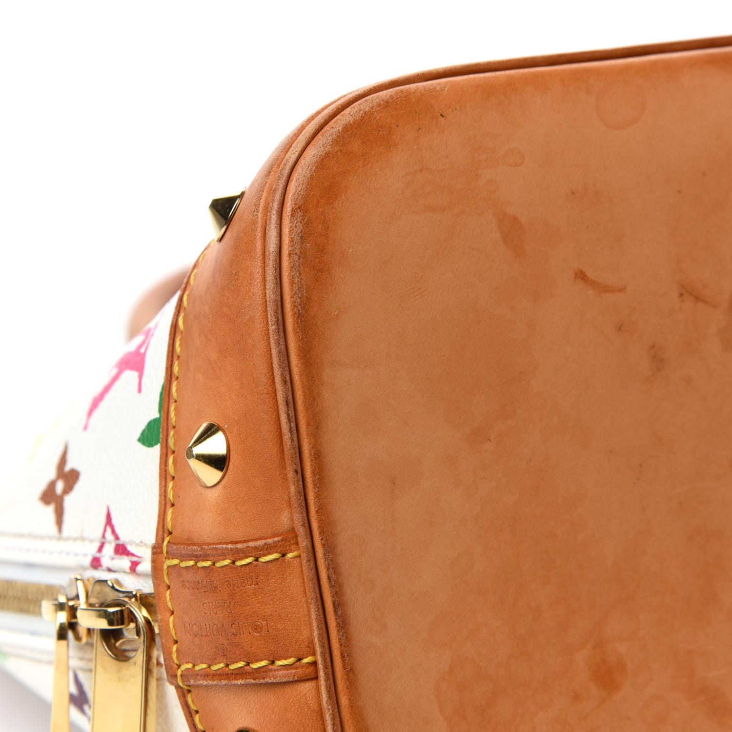 Louis Vuitton Monogram Multicolor Alma White 11 of 20