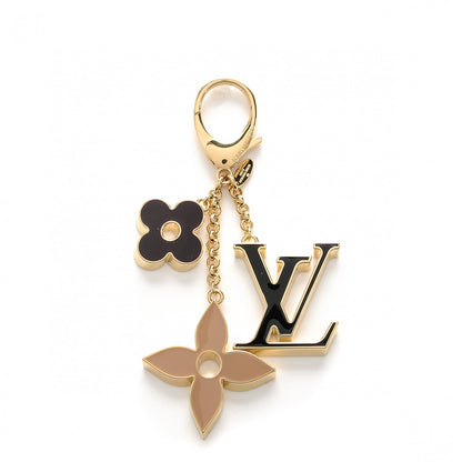 Louis Vuitton Fleur De Monogram Bag Charm Dore 1 of 5