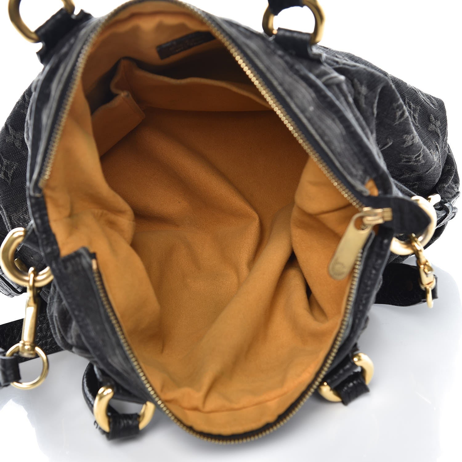 Louis Vuitton Denim Neo Cabby MM Black 6 of 12