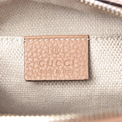 Gucci Pebbled Calfskin Small Soho Disco Bag Camelia 6 of 10