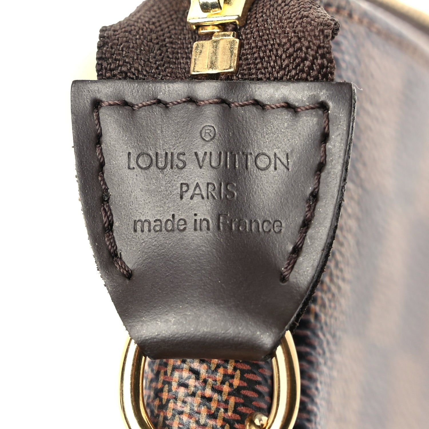 Louis Vuitton Damier Ebene Mini Pochette Accessories 5 of 8
