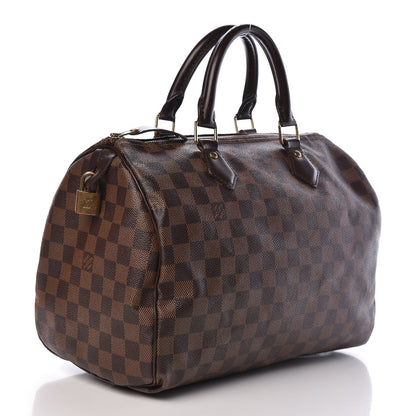 Louis Vuitton Damier Ebene Speedy 30 3 of 16