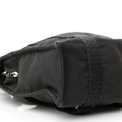 Hermes Canvas Herline Backpack Grey 8 of 9