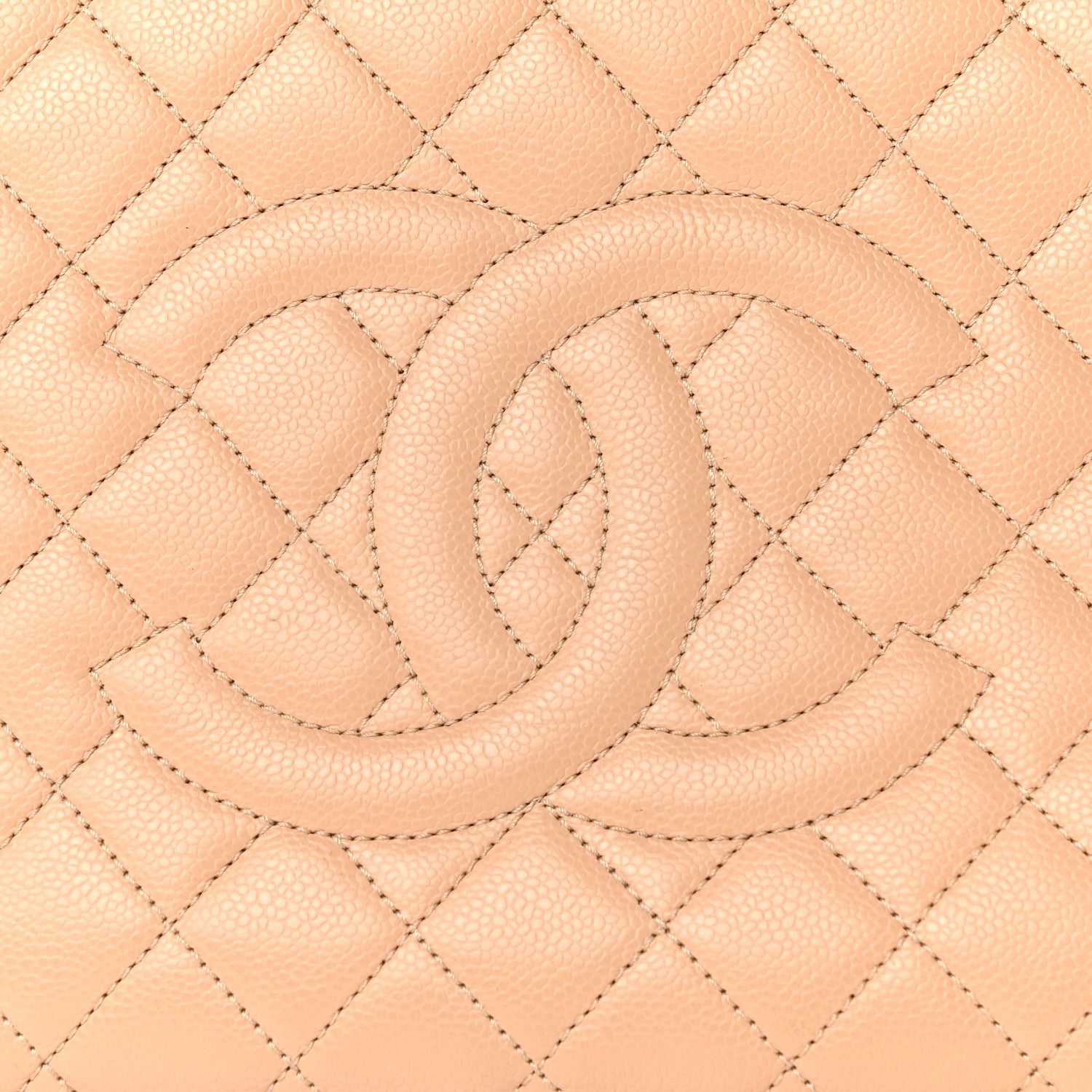 Chanel Caviar Quilted Grand Shopping Tote GST  Beige Clair 6 of 8