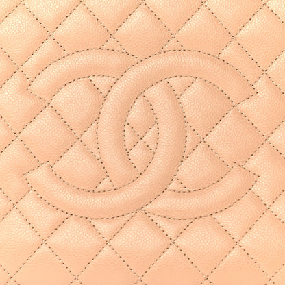 Chanel Caviar Quilted Grand Shopping Tote GST  Beige Clair 6 of 8