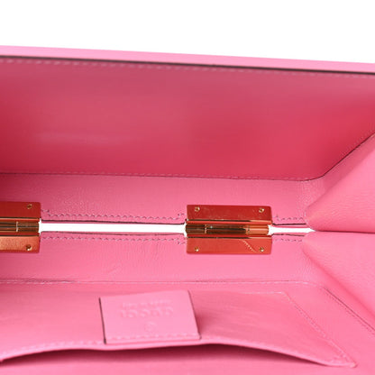 Gucci Plexiglass Mini Sylvie 1969 Top Handle Bag Pink 5 of 7