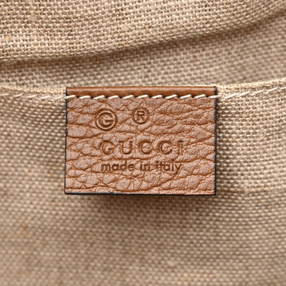 Gucci Monogram Mini Bree Messenger Bag Beige Tabacco 6 of 12