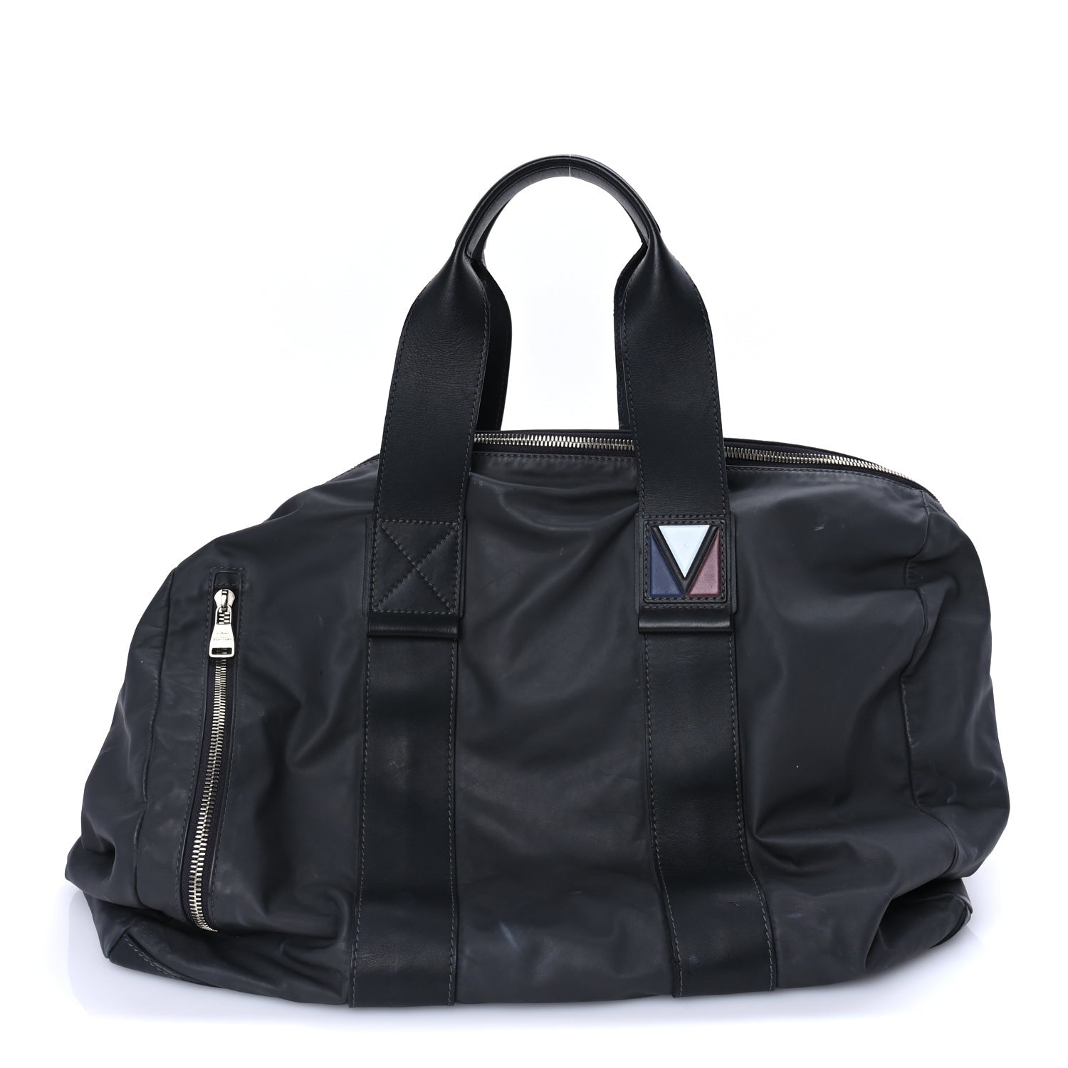 Louis Vuitton Calfskin Gaston V Start MM Asphalt 1 of 7