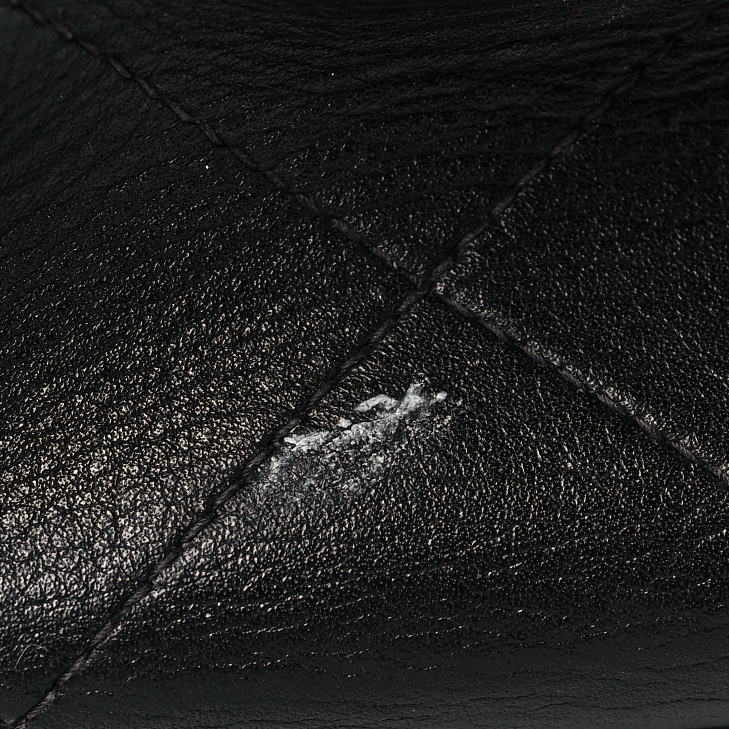 Lambskin Quilted XL Jumbo Single Flap Black