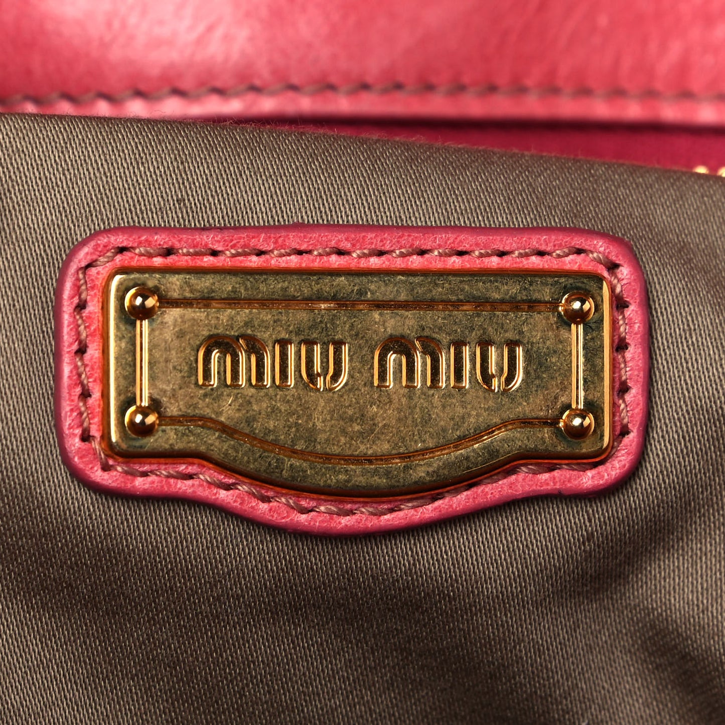 Vitello Lux Medium Bow Bag Rosa