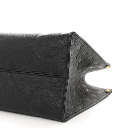Louis Vuitton Empreinte Monogram Giant Onthego MM Black 9 of 10