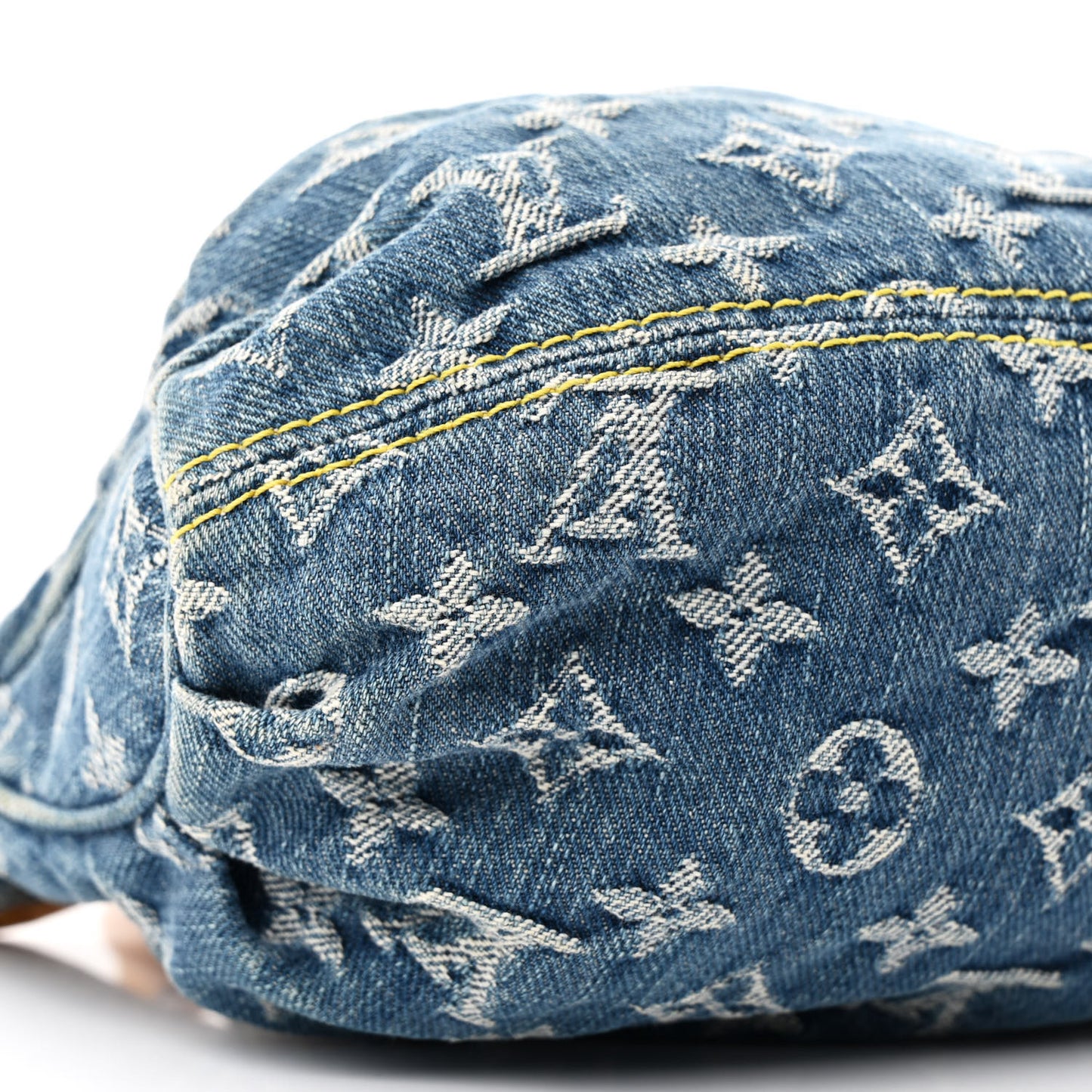 Monogram Denim Pleaty Blue