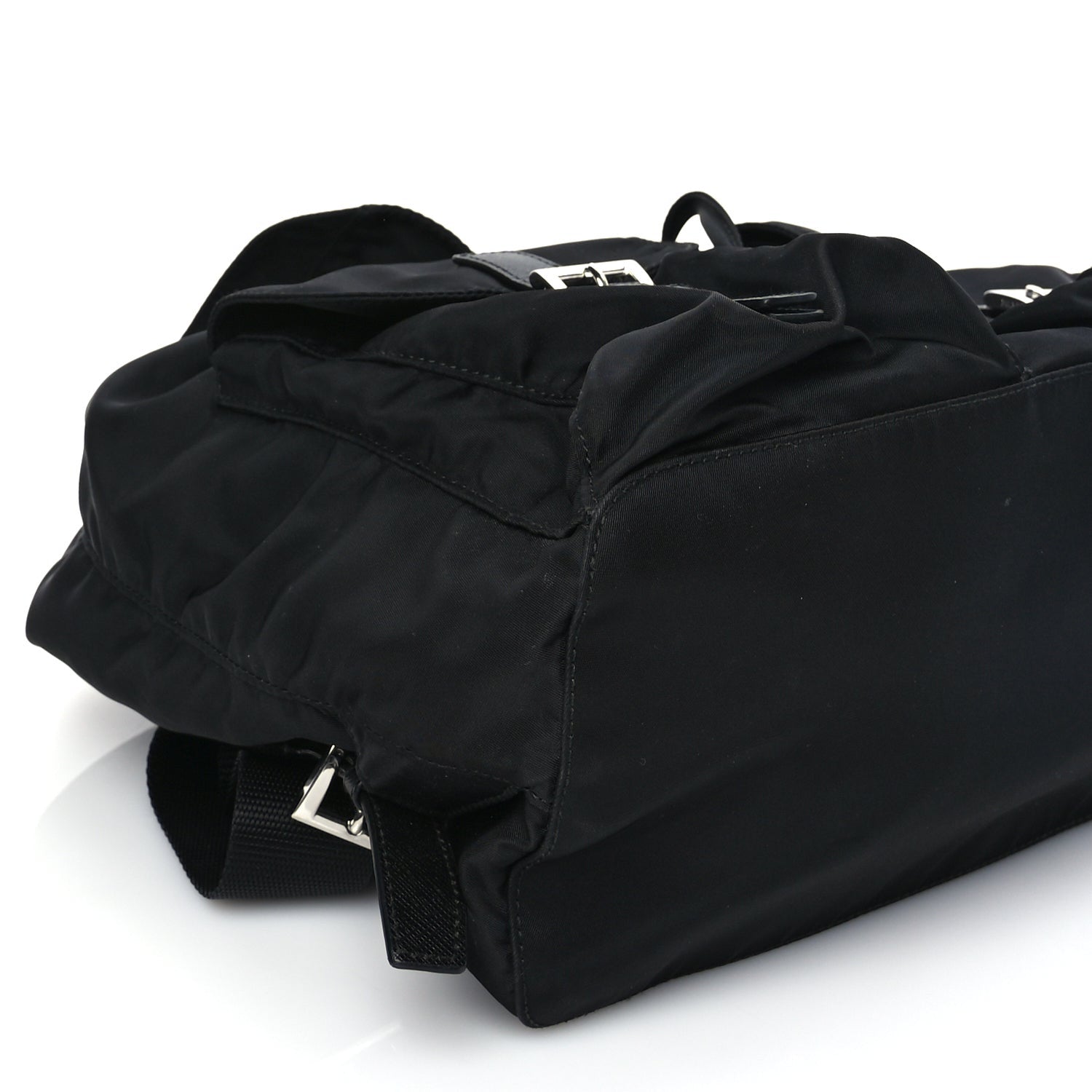 Prada Re-Nylon Saffiano Medium Backpack Black 7 of 8