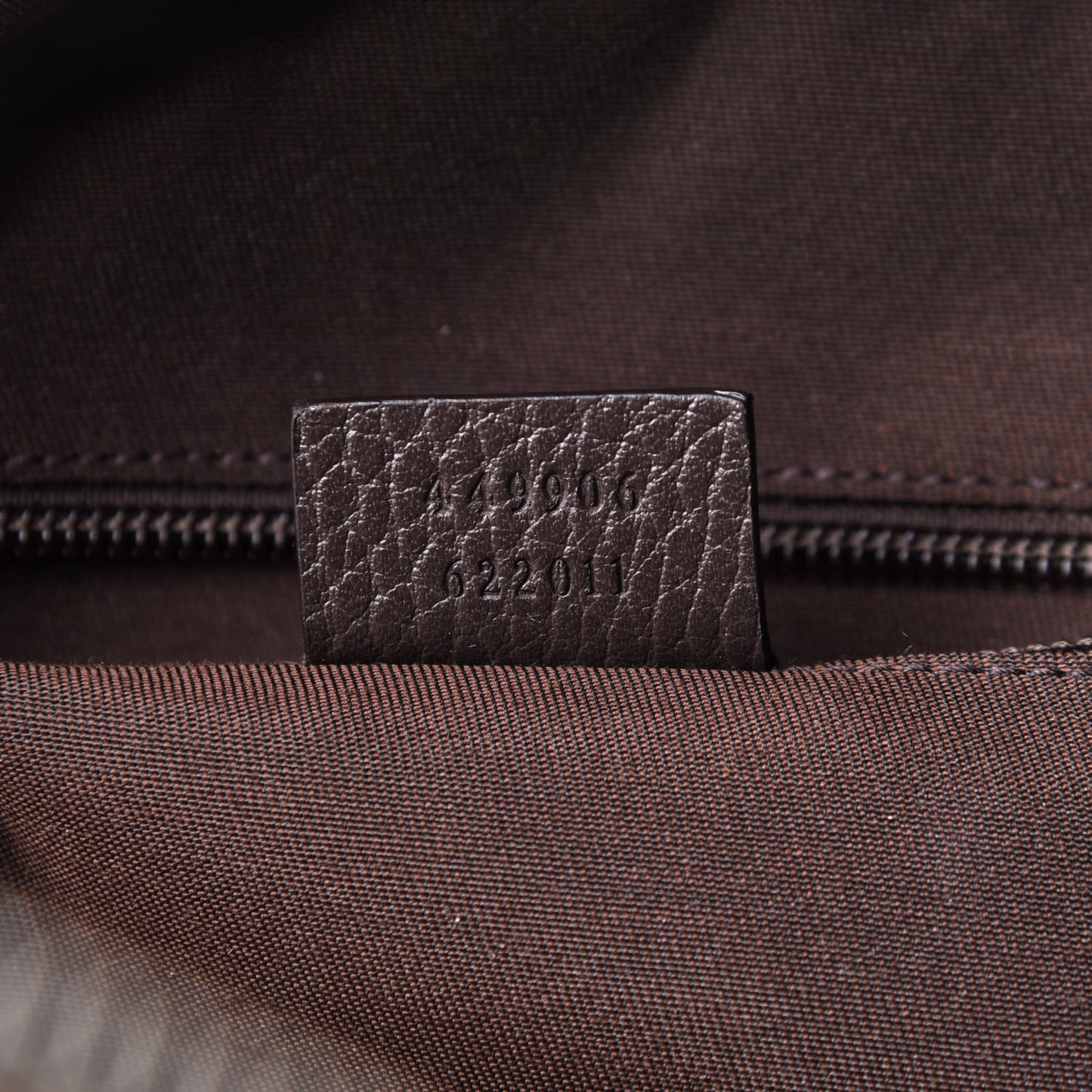 GG Monogram Travel Backpack Dark Brown