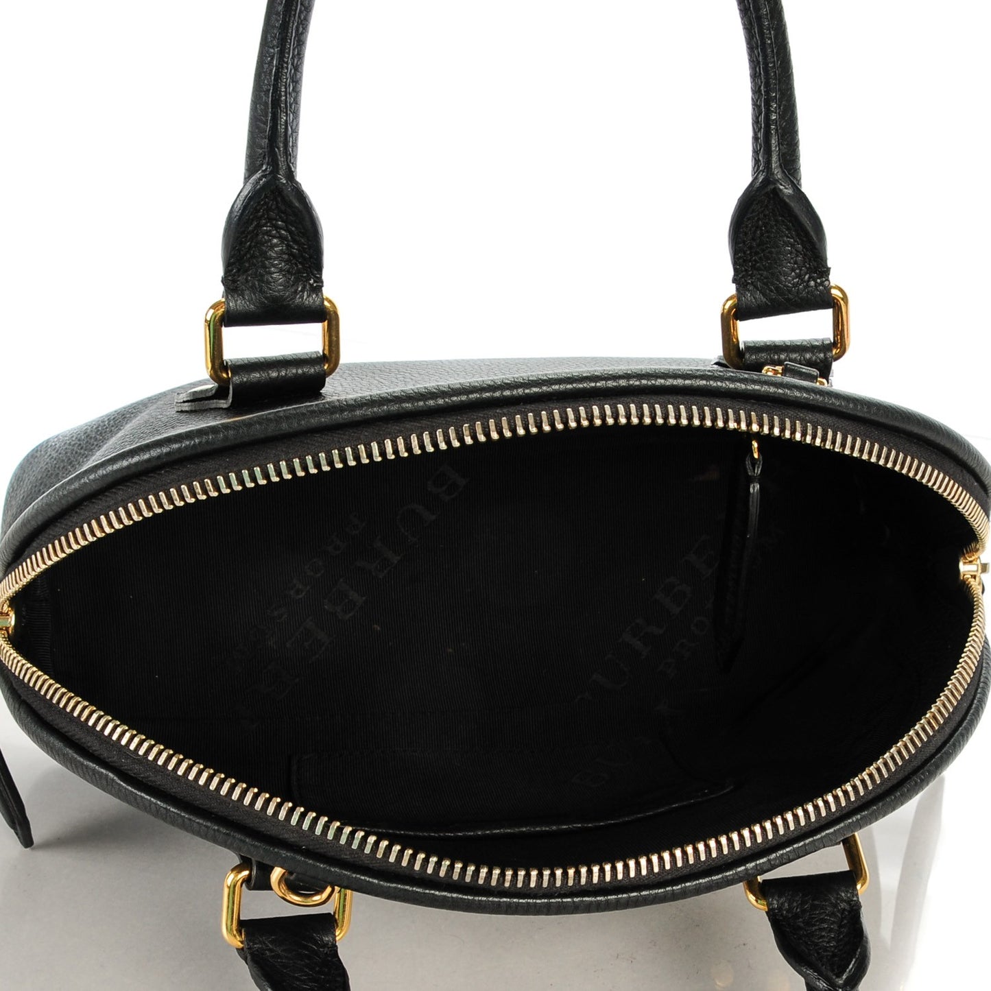 Grainy Calfskin Small Bloomsbury Black