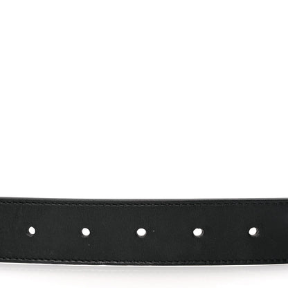 Gucci Calfskin Double G 30mm Belt 80 32 Black 5 of 5