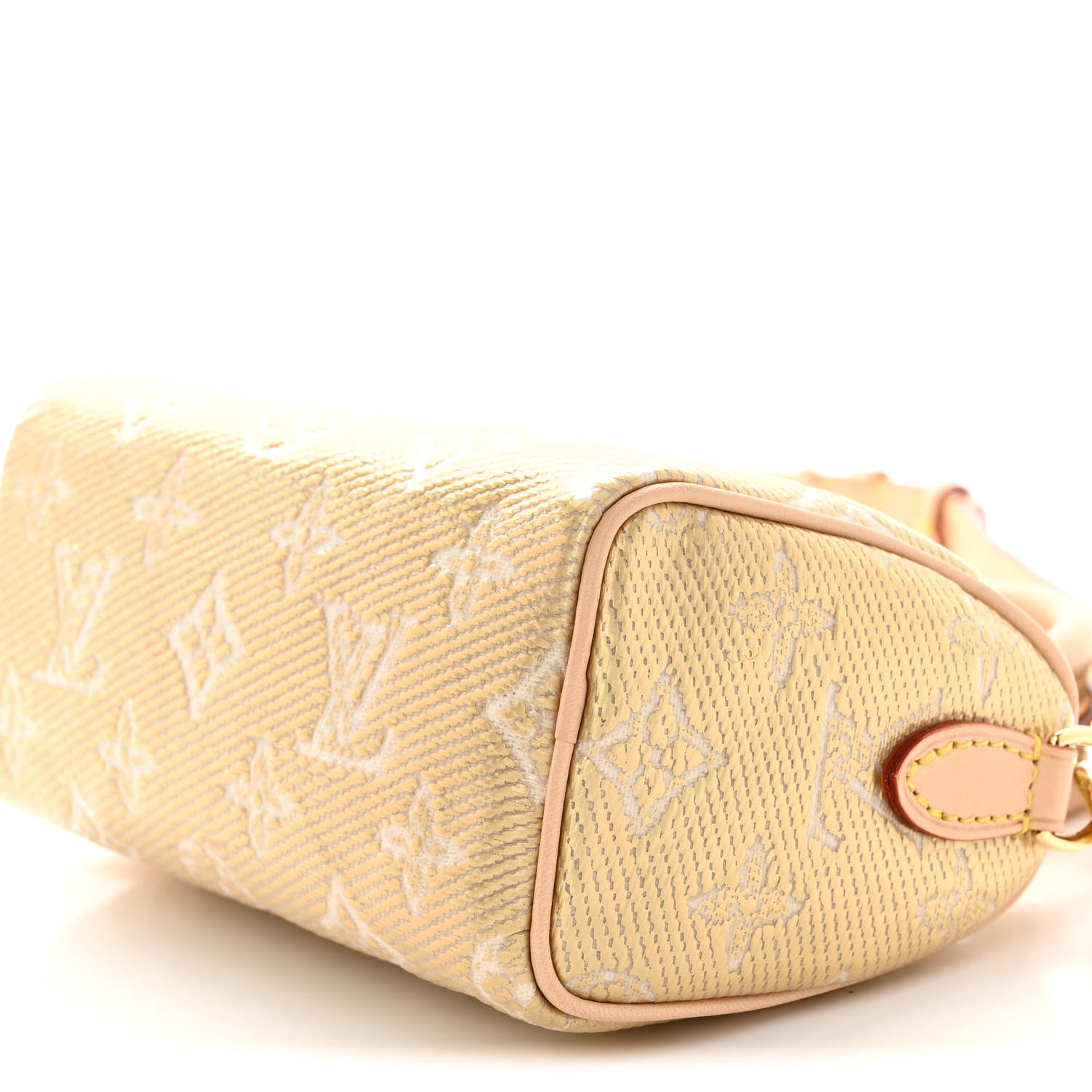 Louis Vuitton Monoglam Nano Speedy Beige 9 of 10