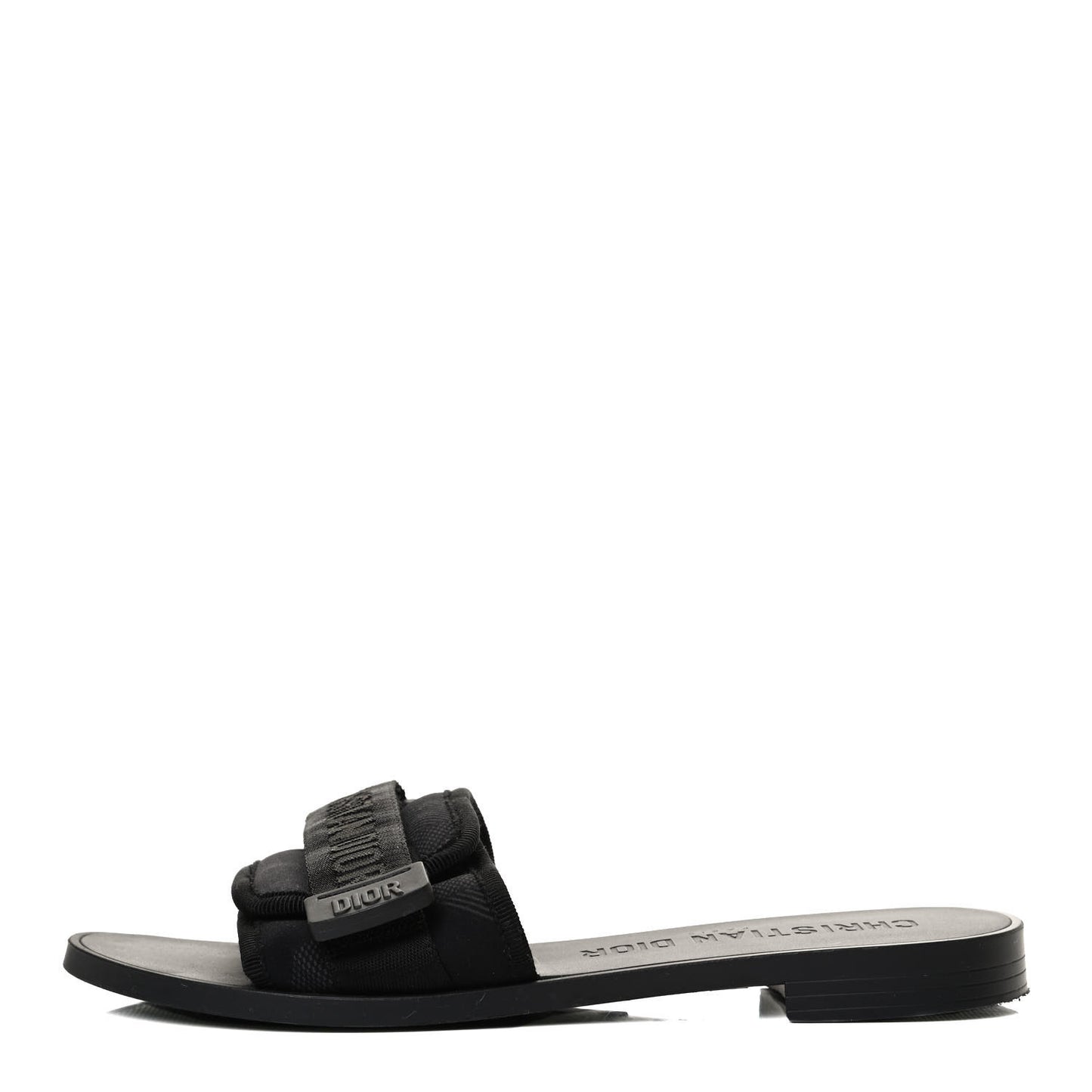 Technical Stretch Fabric Camouflage Dio(r)evolution Slide Sandals 36 Black Military
