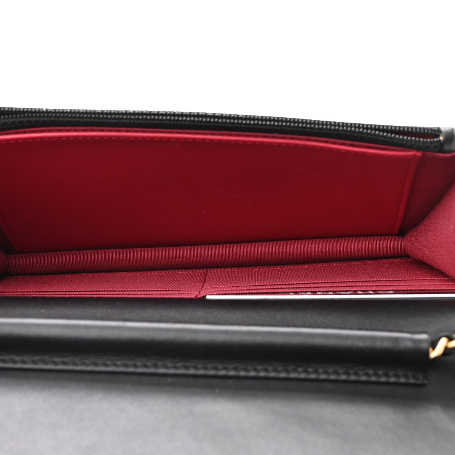 Chanel Calfskin Quilted Enchained Flap Black 5 of 12