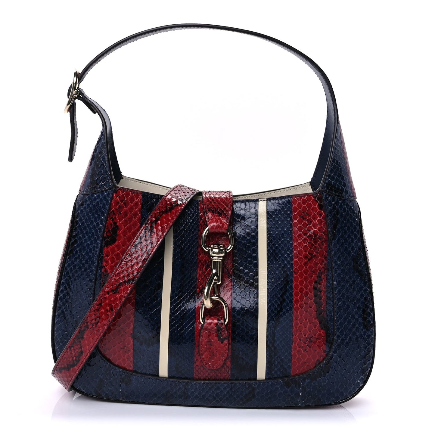 Snakeskin Web Small Jackie 1961 Hobo Blue