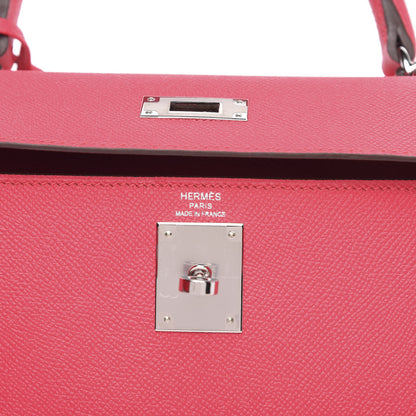 Hermes Epsom Kelly Sellier 28 Rose Extreme 7 of 10