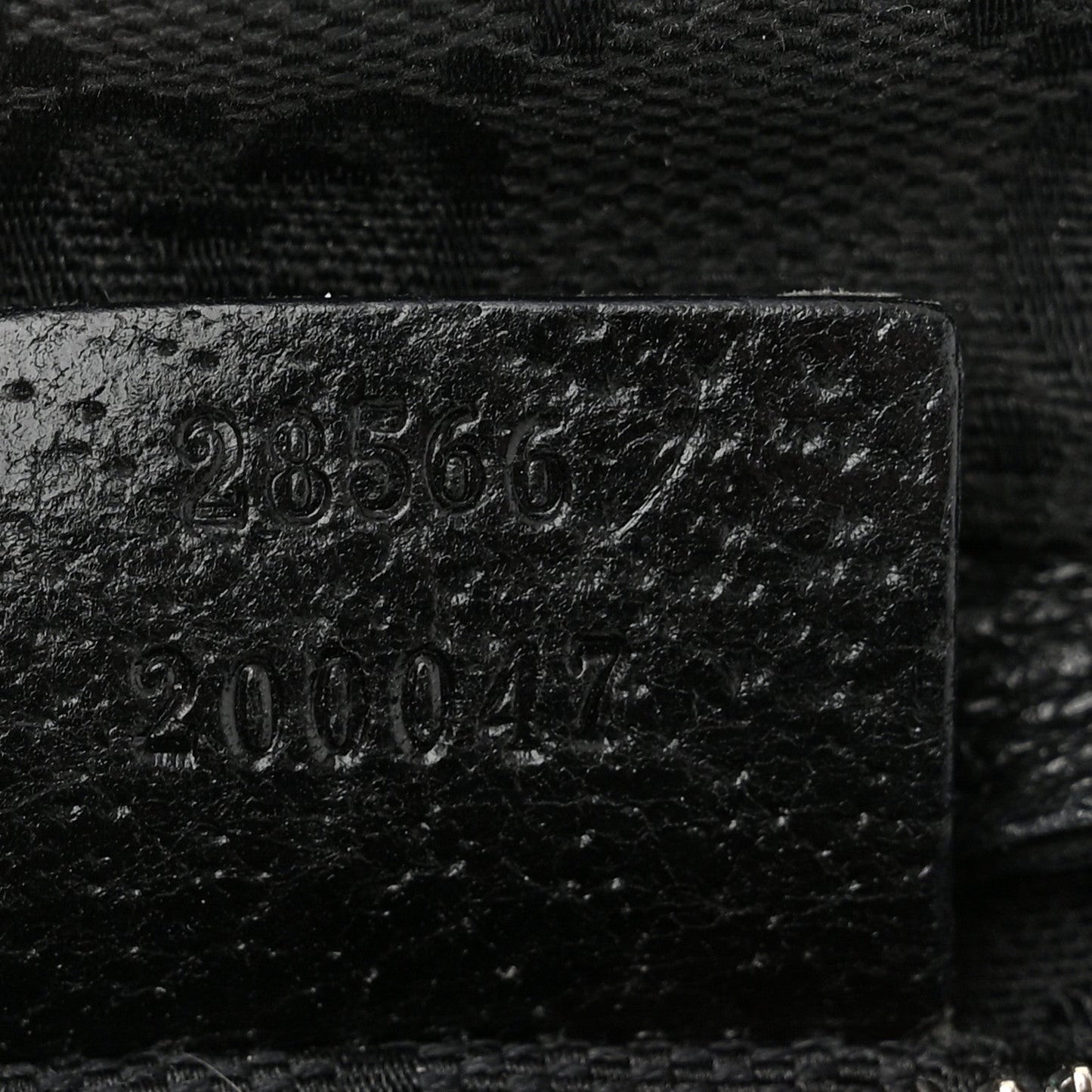 GG Monogram Double Pocket Belt Bag Black