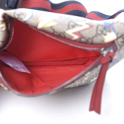 Gucci GG Supreme Monogram Childrens Space Print Belt Bag Multicolor 4 of 10