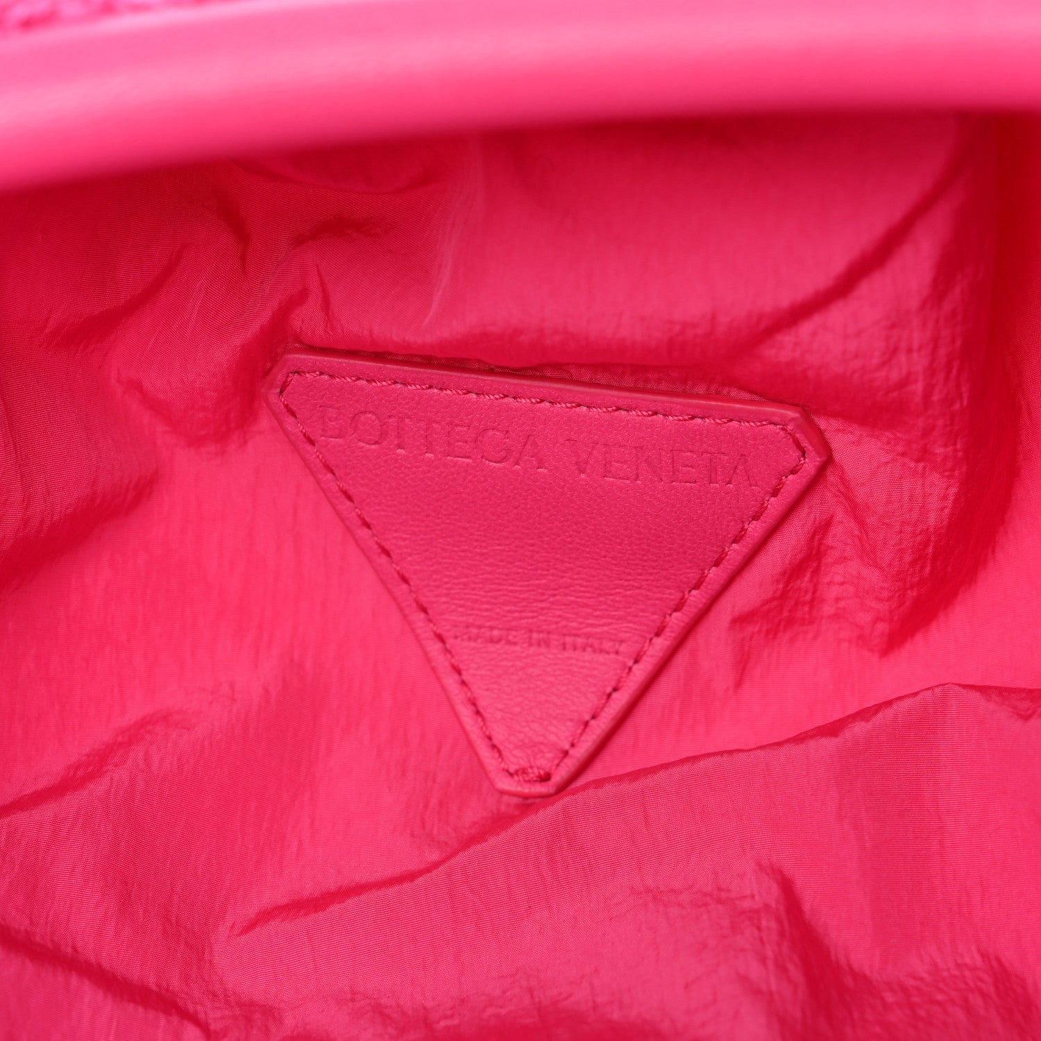 Bottega Veneta Sponge Fabric The Pouch Clutch Bonbon 6 of 8