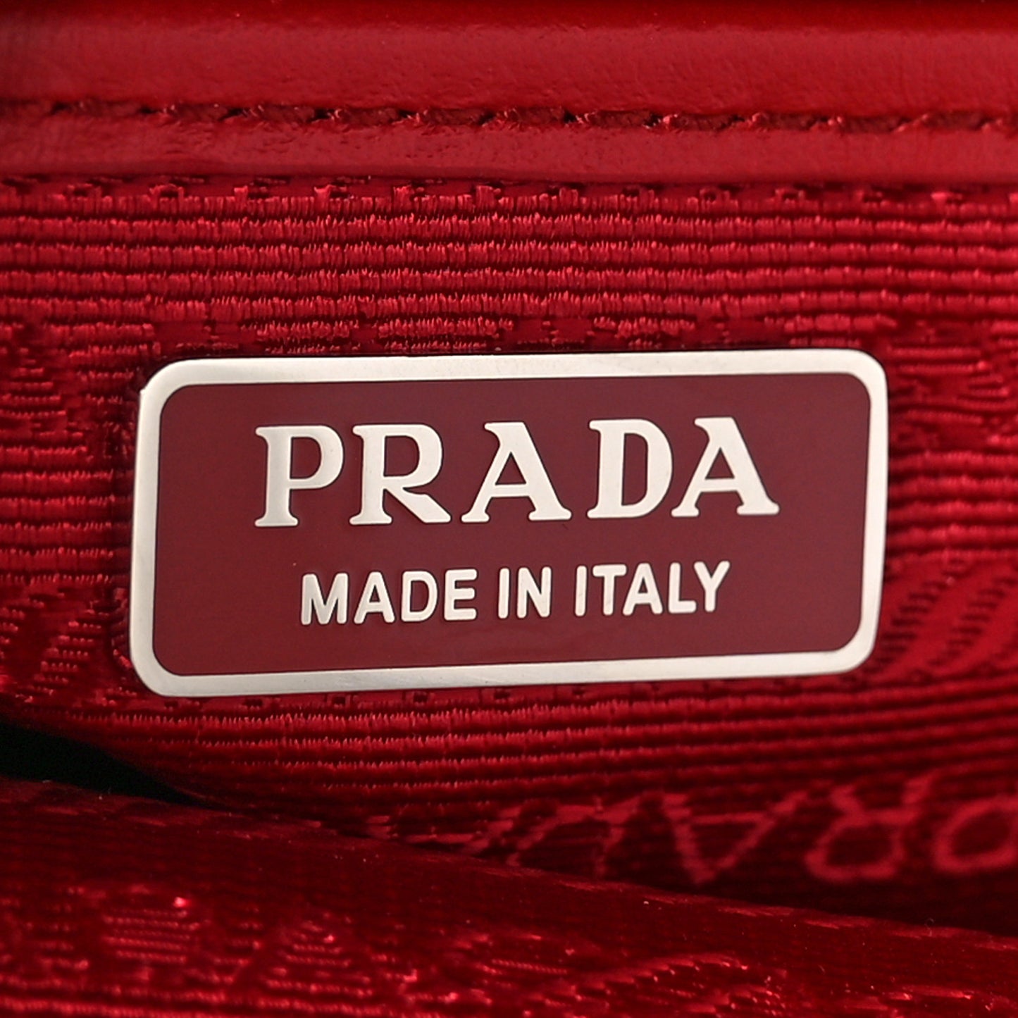 Soft Calfskin Impunture Diagramme Day Backpack Fuoco