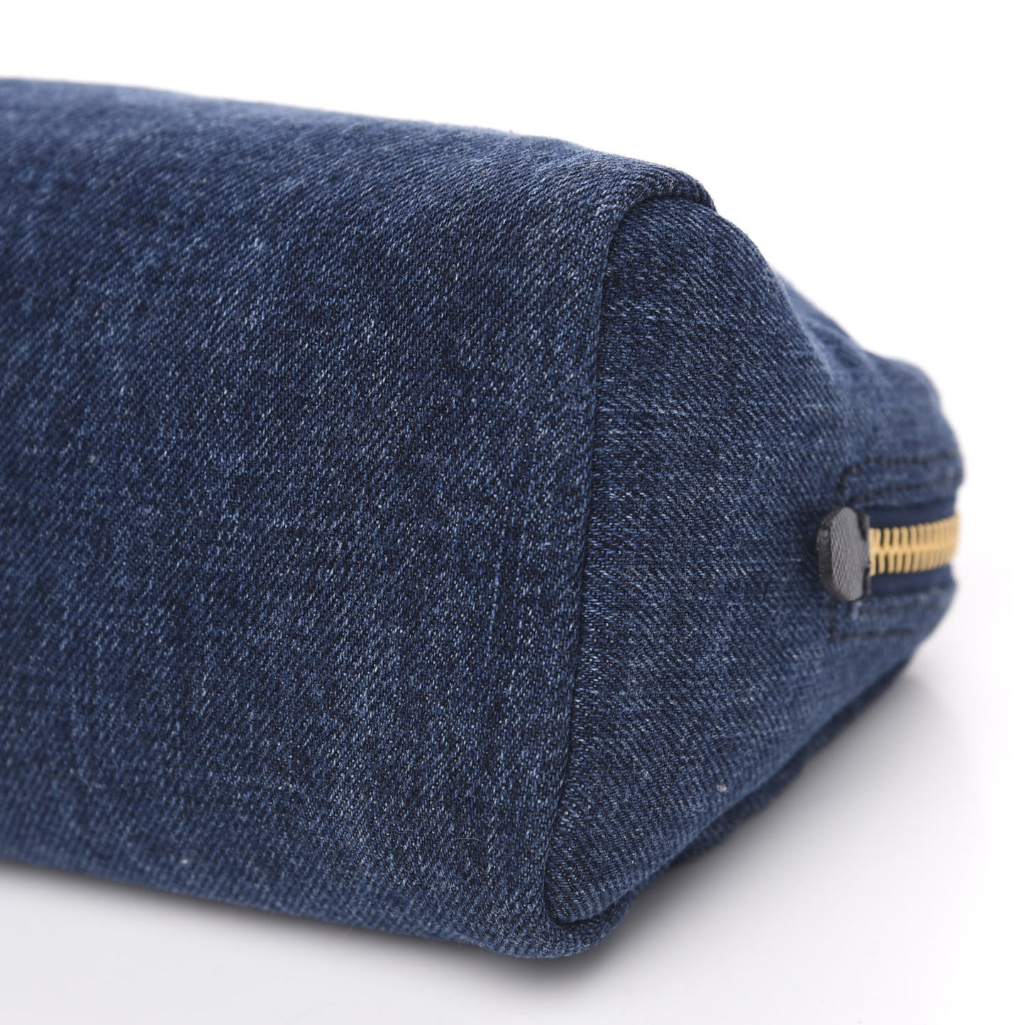 Denim Cosmetic Pouch Bleu