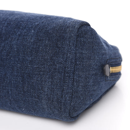 Prada Denim Cosmetic Pouch Bleu 8 of 8