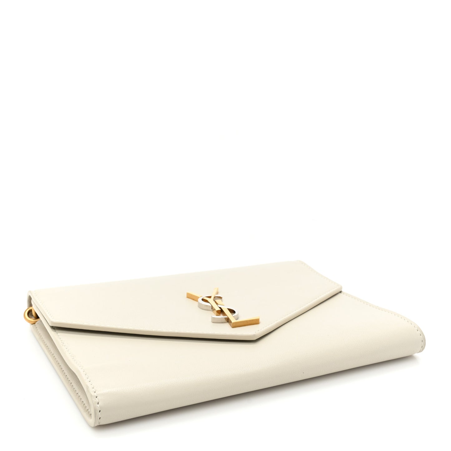 Nappa Monogram Cassandre Flap Pouch Crema Soft