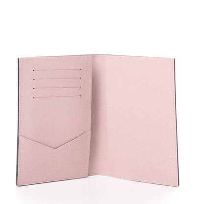 Louis Vuitton Monogram 2020 Christmas Animation Big Wheel Passport Cover Rose Ballerine 4 of 6