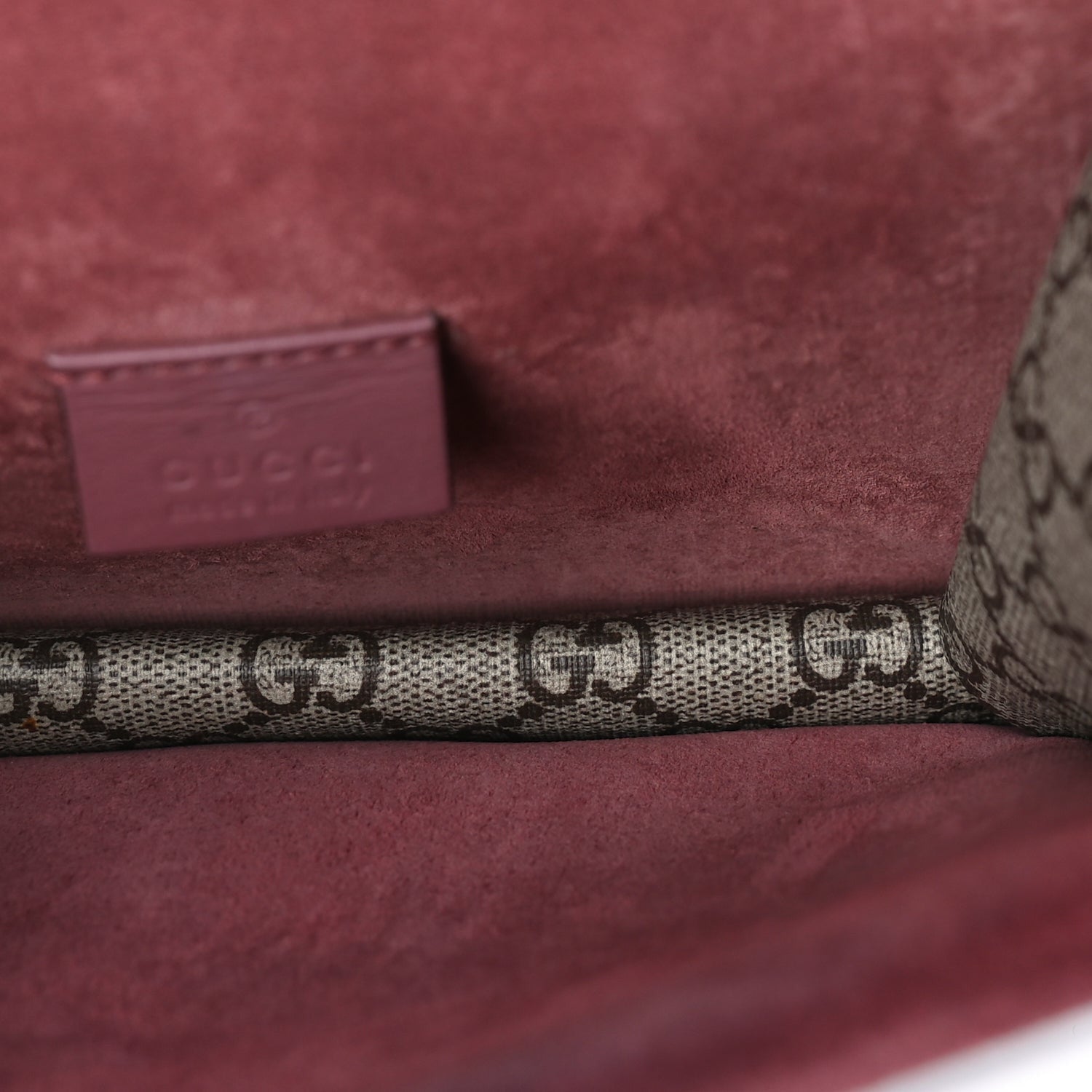 Gucci GG Supreme Monogram Blooms Mini Dionysus Shoulder Bag  Beige Multicolor Dry Rose 4 of 7